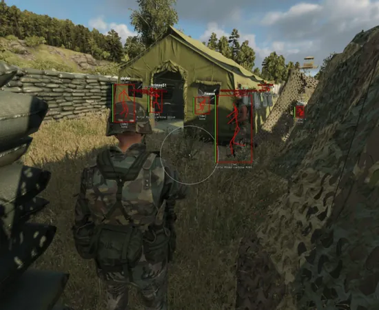 Arma Reforger ESP with Aimbot FOV