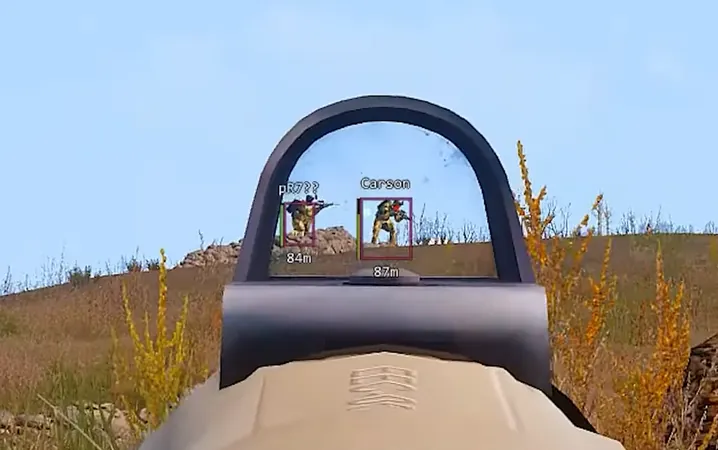 Arma 3 Aimbot targeting enemy player
