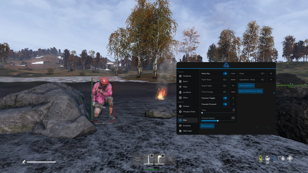 DayZ Misc features in action