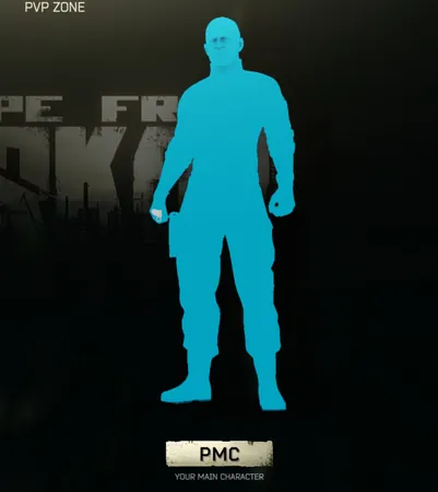 Tarkov wallhack with chams and skeleton ESP active